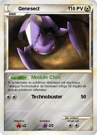 Pokemon Genesect