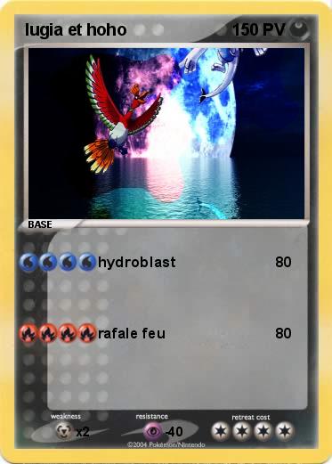 Pokemon lugia et hoho