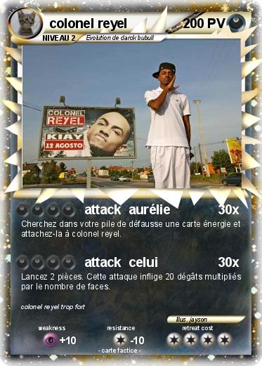 Pokemon colonel reyel