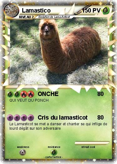 Pokemon Lamastico