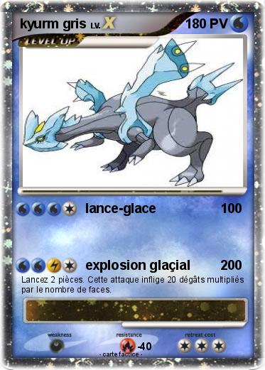 Pokemon kyurm gris