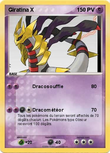 Pokemon Giratina X