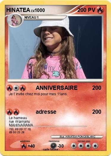 Pokemon HINATEA
