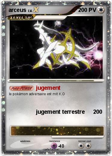 Pokemon arceus