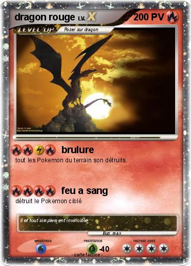 Pokemon dragon rouge