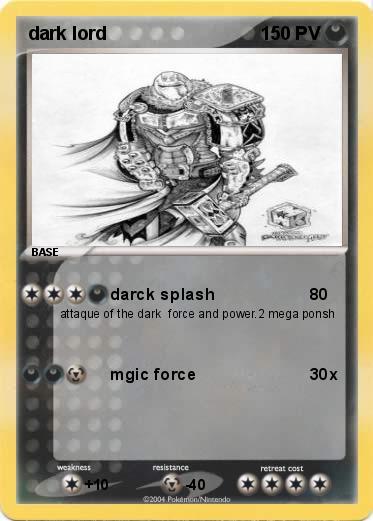 Pokemon dark lord