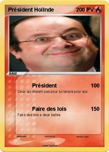 Pokemon Président Hollnde
