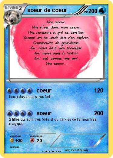 Pokemon soeur de coeur