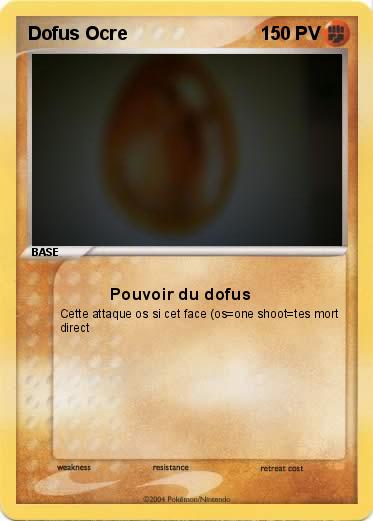 Pokemon Dofus Ocre