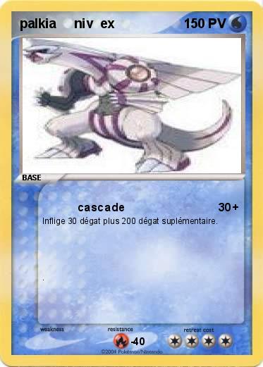 Pokemon palkia     niv  ex