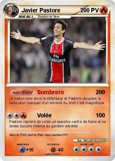 Pokemon Javier Pastore
