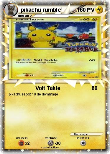 Pokemon pikachu rumble