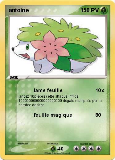 Pokemon antoine
