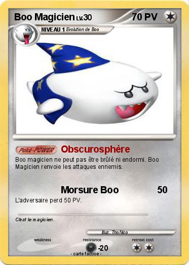 Pokemon Boo Magicien
