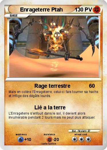 Pokemon Enrageterre Ptah