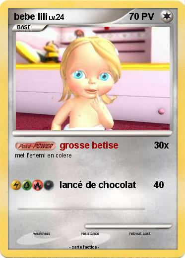 Pokemon bebe lili