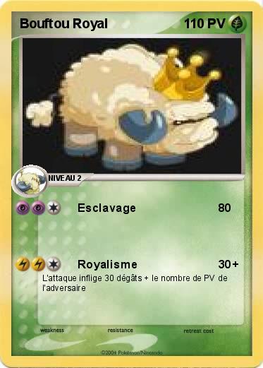Pokemon Bouftou Royal