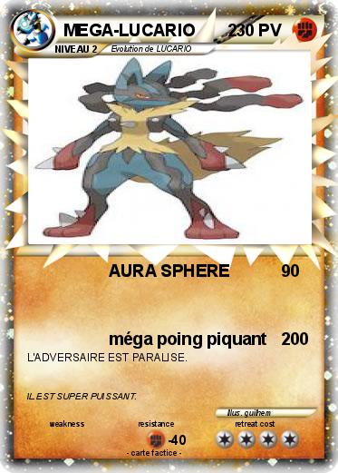 Pokemon MEGA-LUCARIO       2