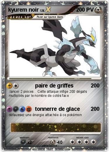 Pokemon kyurem noir