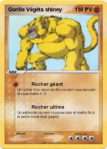 Pokemon Gorille Végéta shiney