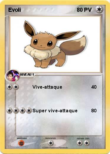 Pokemon Evoli