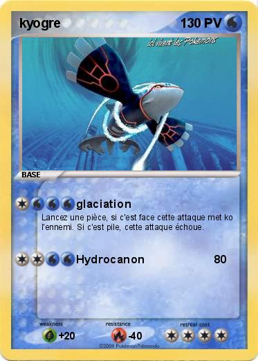 Pokemon kyogre