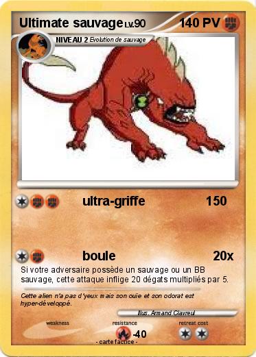 Pokemon Ultimate sauvage