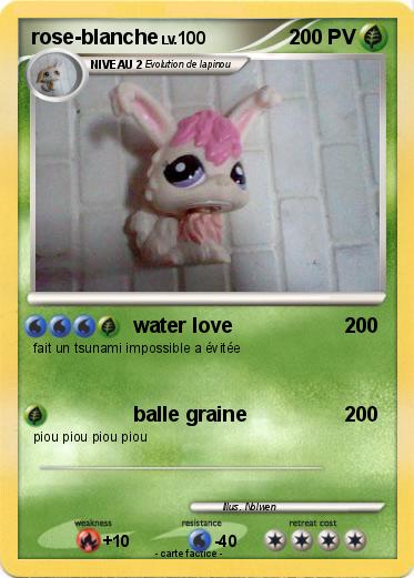 Pokemon rose-blanche