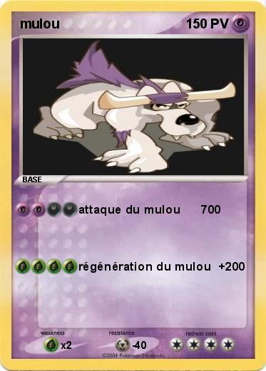 Pokemon mulou