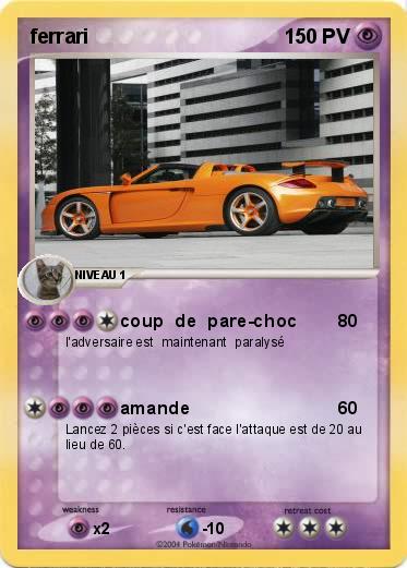 Pokemon ferrari