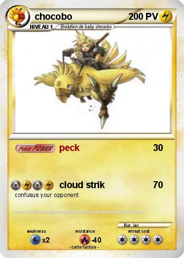 Pokemon chocobo