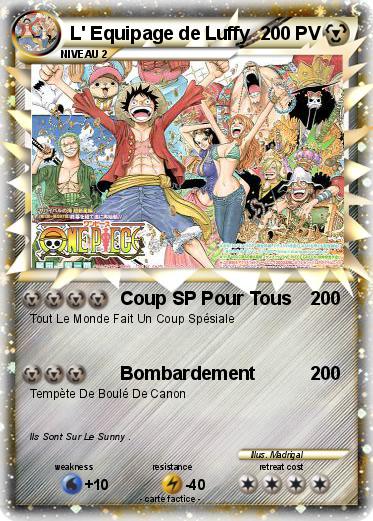 Pokemon L' Equipage de Luffy