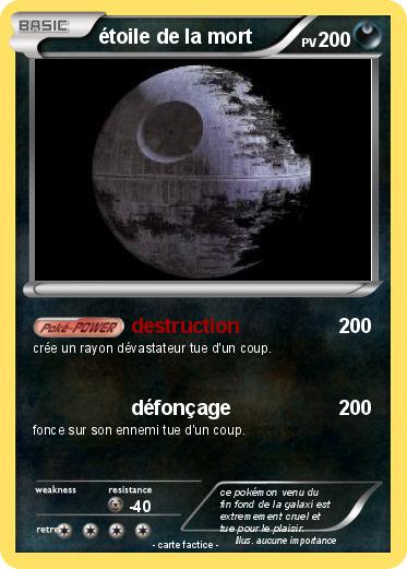 Pokemon étoile de la mort