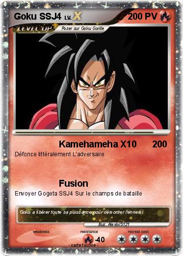 Pokemon Goku SSJ4