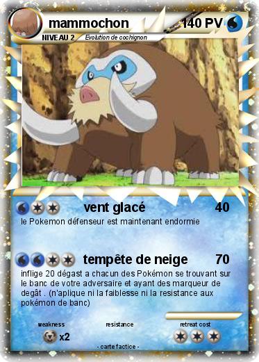Pokemon mammochon