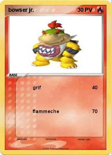 Pokemon bowser jr.