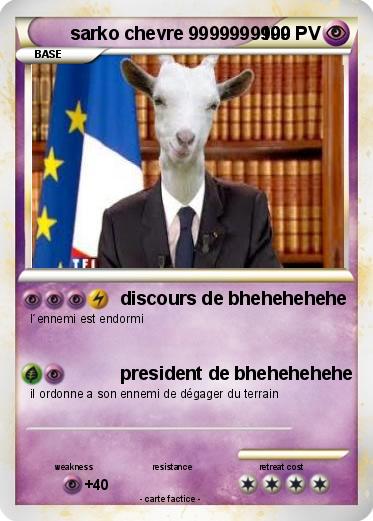 Pokemon sarko chevre 9999999999