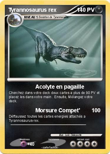 Pokemon Tyrannosaurus rex