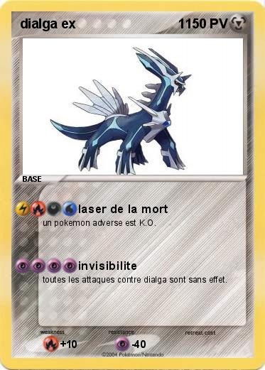 Pokemon dialga ex                            1
