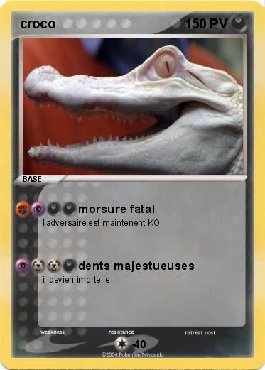 Pokemon croco
