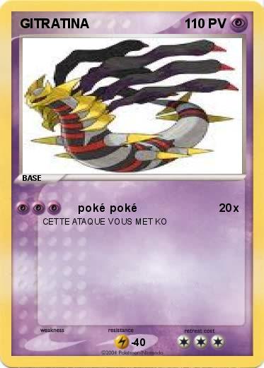 Pokemon GITRATINA