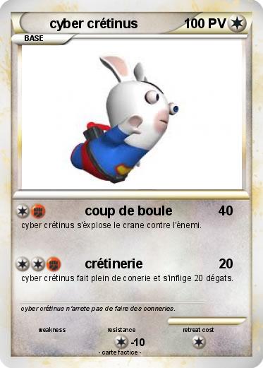 Pokemon cyber crétinus