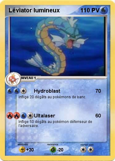 Pokemon Léviator lumineux
