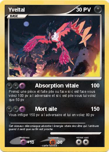 Pokemon Yveltal