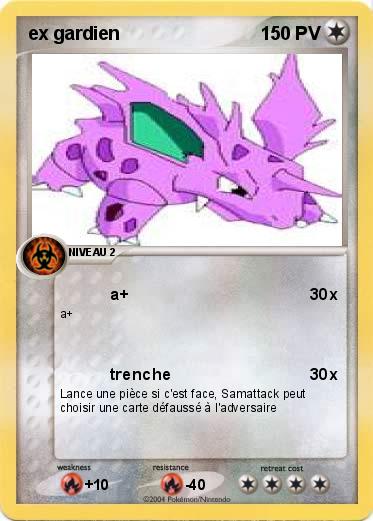 Pokemon ex gardien 