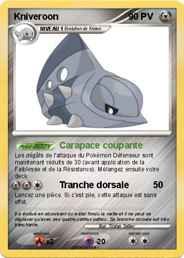 Pokemon Kniveroon