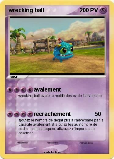 Pokemon wrecking ball