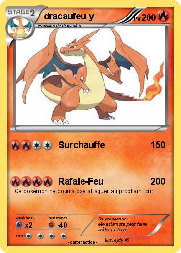 Pokemon dracaufeu y