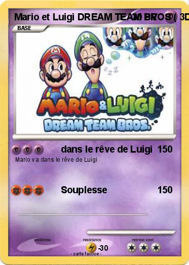 Pokemon Mario et Luigi DREAM TEAM BROS ( 3DS )