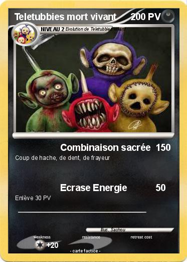 Pokemon Teletubbies mort vivant